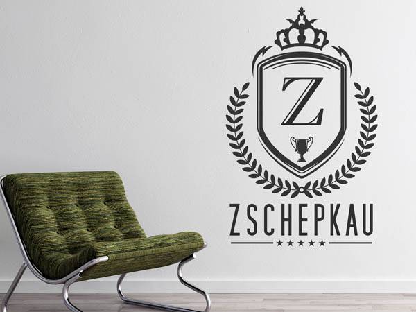 Wandtattoo Zschepkau Wappen