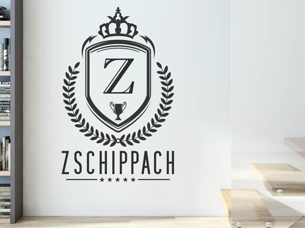Wandtattoo Zschippach Wappen