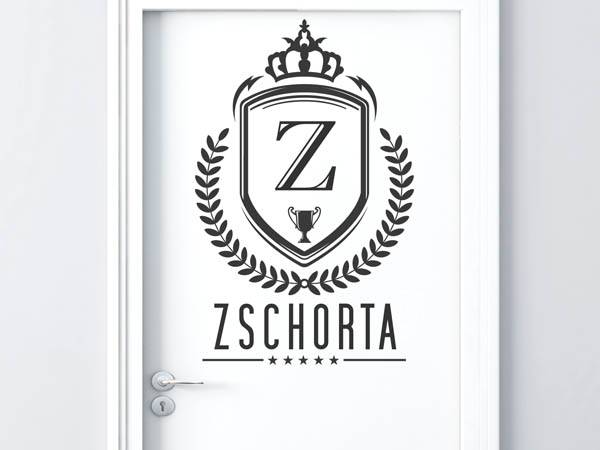 Wandtattoo Zschorta Wappen