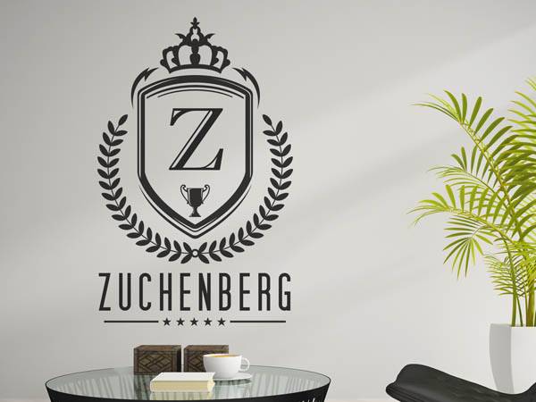Wandtattoo Zuchenberg Wappen
