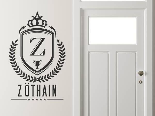 Wandtattoo Zöthain Wappen