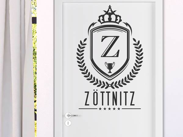 Wandtattoo Zöttnitz Wappen