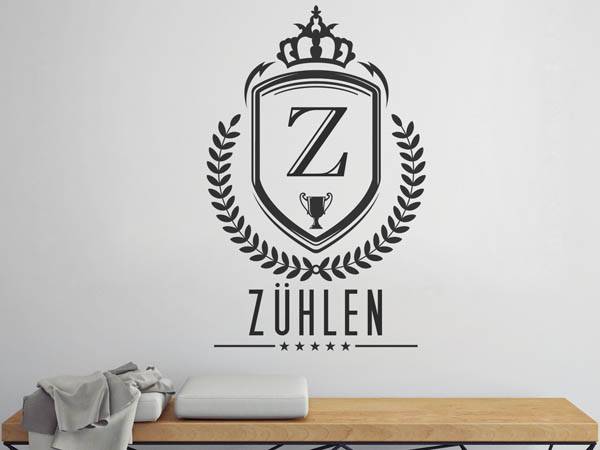 Wandtattoo Zühlen Wappen