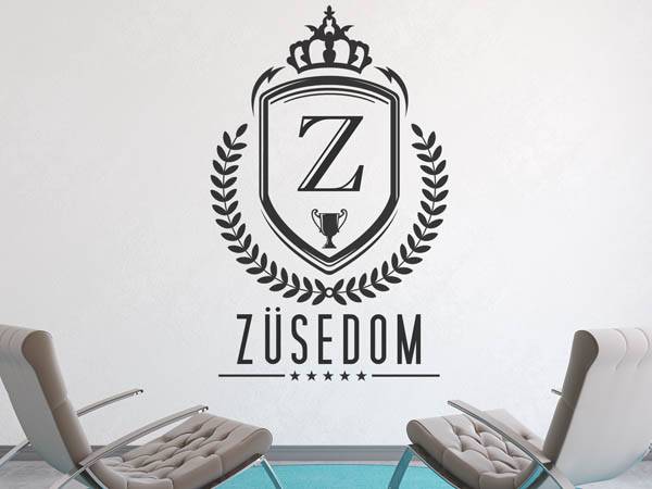 Wandtattoo Züsedom Wappen