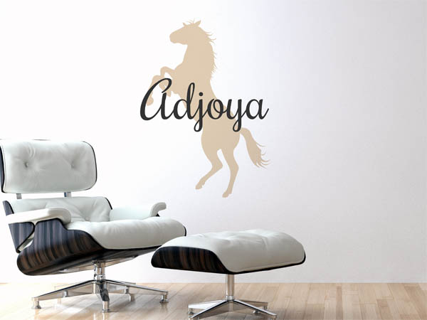 Wandtattoo Adjoya mit Pferd