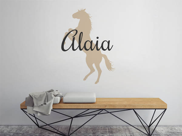 Wandtattoo Alaia mit Pferd