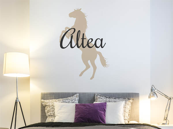 Wandtattoo Altea mit Pferd