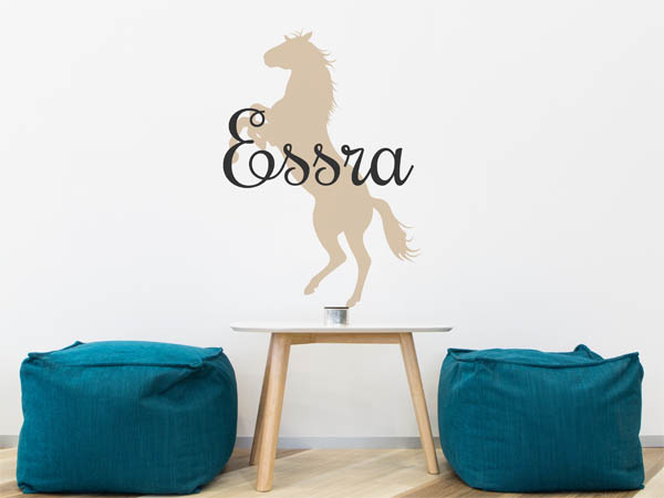 Wandtattoo Essra mit Pferd