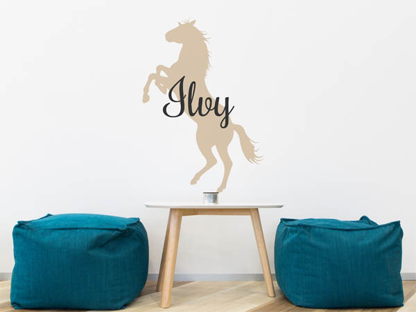 Wandtattoo Ilvy mit Pferd