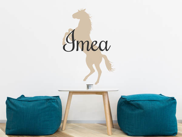 Wandtattoo Imea mit Pferd