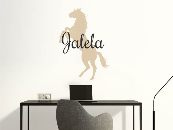 Wandtattoo Jalela mit Pferd