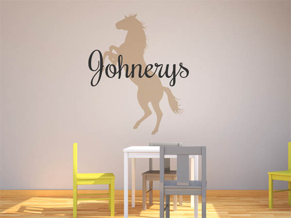 Wandtattoo Johnerys mit Pferd