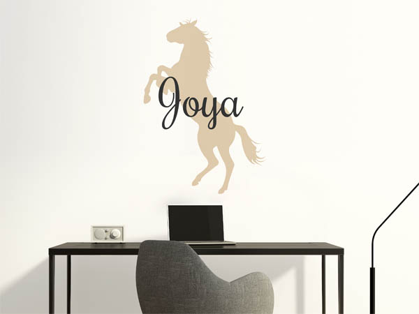 Wandtattoo Joya mit Pferd