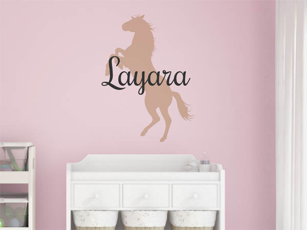 Wandtattoo Layara mit Pferd
