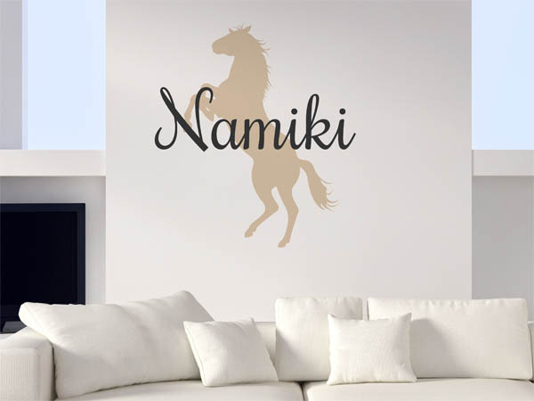 Wandtattoo Namiki mit Pferd