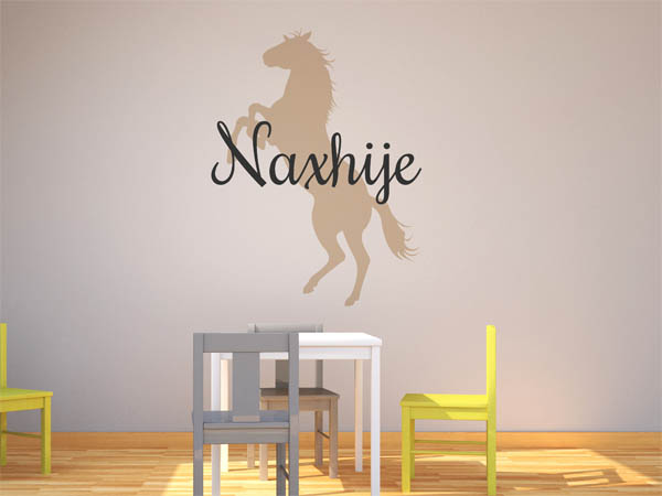 Wandtattoo Naxhije mit Pferd