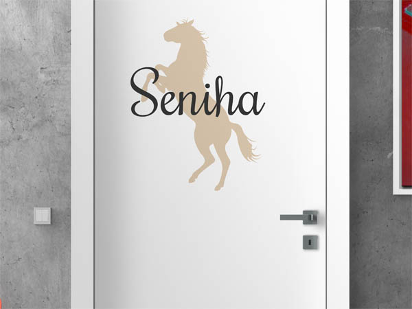 Wandtattoo Seniha mit Pferd