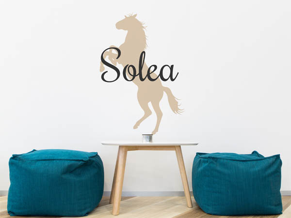 Wandtattoo Solea mit Pferd