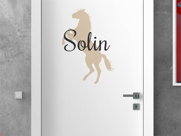 Wandtattoo Solin mit Pferd