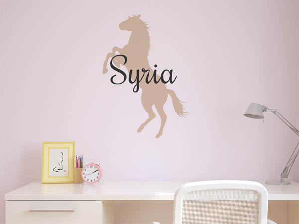 Wandtattoo Syria mit Pferd
