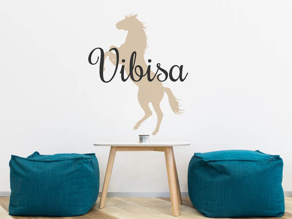 Wandtattoo Vibisa mit Pferd