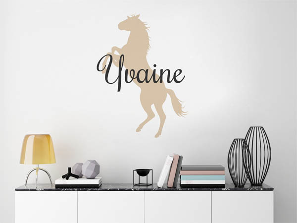 Wandtattoo Yvaine mit Pferd