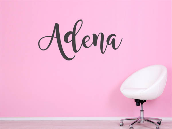 Wandtattoo Adena in Handschrift