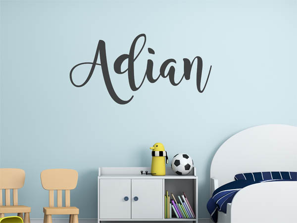 Wandtattoo Adian in Handschrift