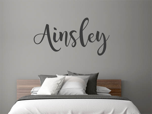 Wandtattoo Ainsley in Handschrift