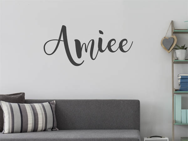 Wandtattoo Amiee in Handschrift