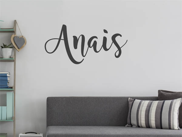 Wandtattoo Anais in Handschrift