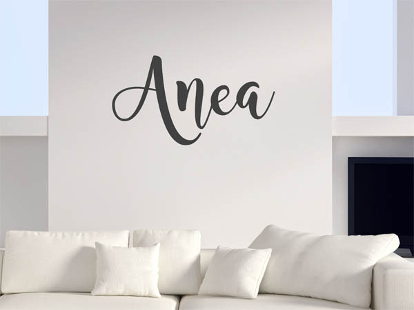 Wandtattoo Anea in Handschrift