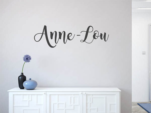 Wandtattoo Anne-Lou in Handschrift