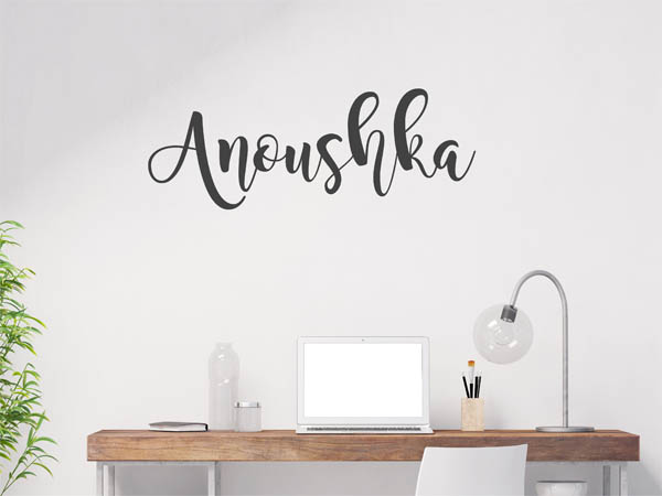 Wandtattoo Anoushka in Handschrift