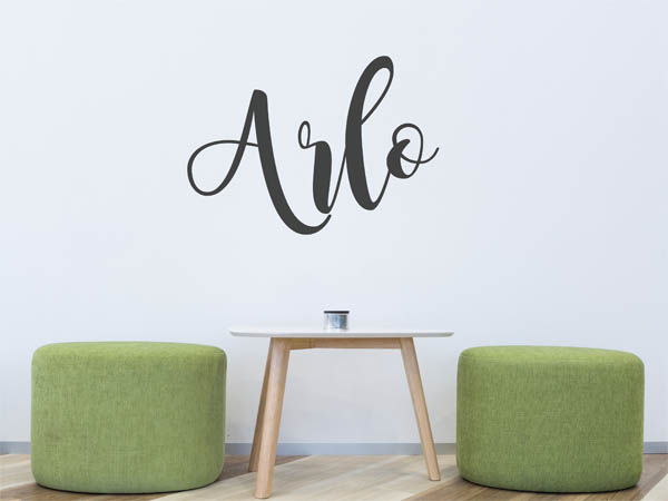 Wandtattoo Arlo in Handschrift