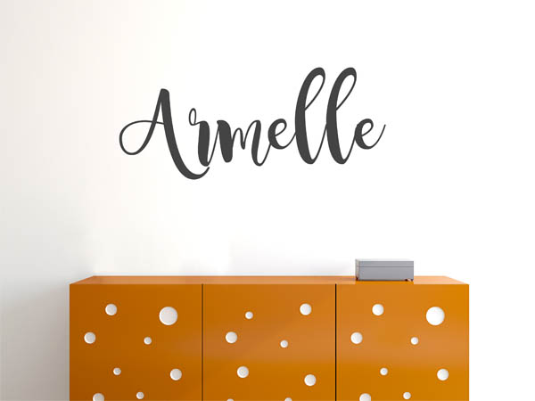 Wandtattoo Armelle in Handschrift