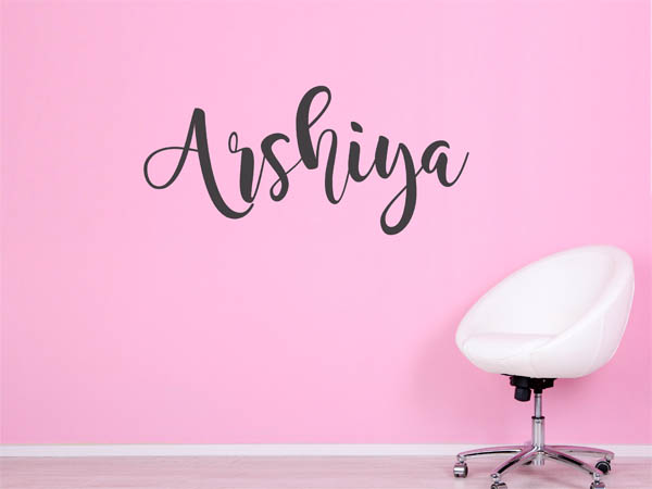 Wandtattoo Arshiya in Handschrift