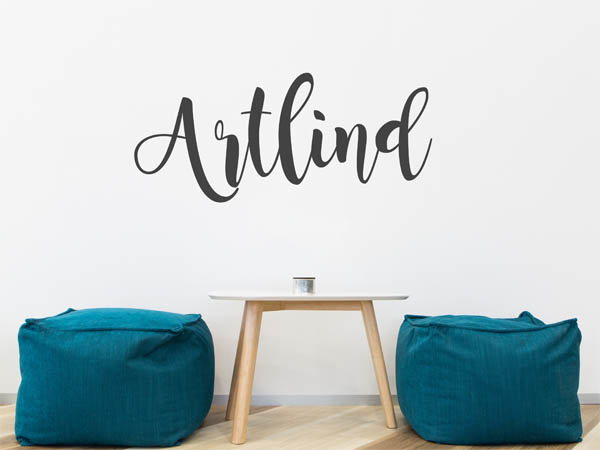 Wandtattoo Artlind in Handschrift