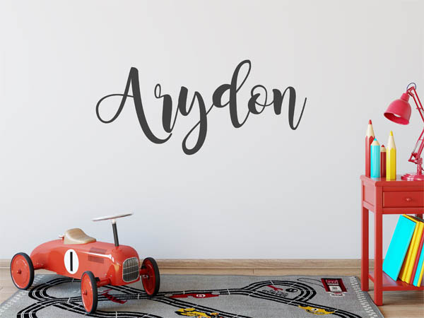 Wandtattoo Arydon in Handschrift