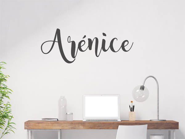 Wandtattoo Arénice in Handschrift