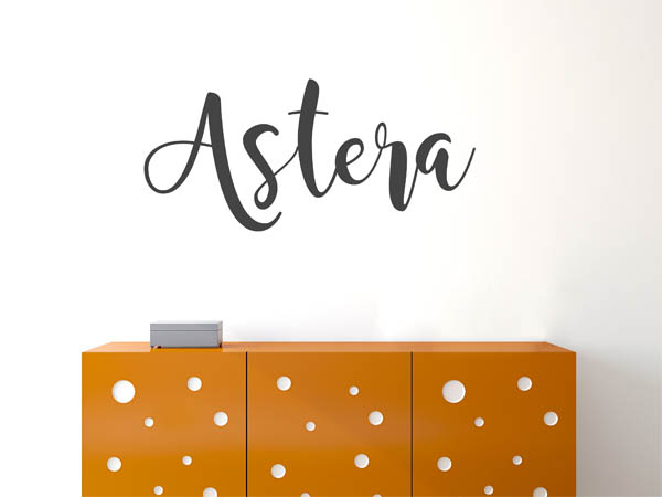 Wandtattoo Astera in Handschrift