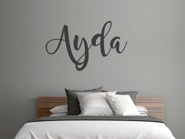 Wandtattoo Ayda in Handschrift