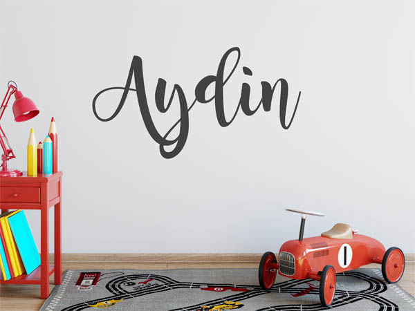 Wandtattoo Aydin in Handschrift