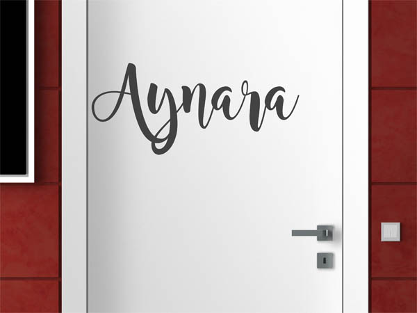 Wandtattoo Aynara in Handschrift