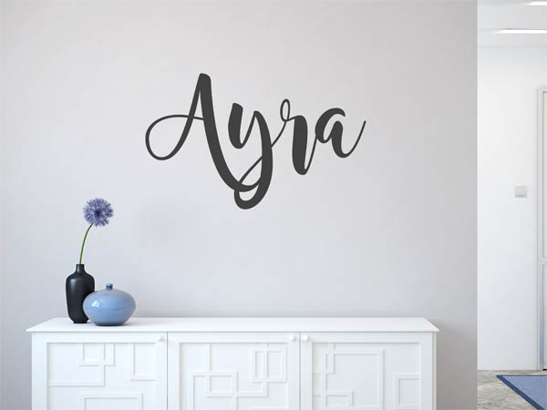 Wandtattoo Ayra in Handschrift