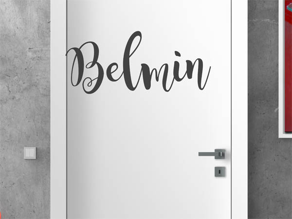 Wandtattoo Belmin in Handschrift