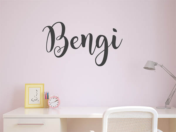 Wandtattoo Bengi in Handschrift