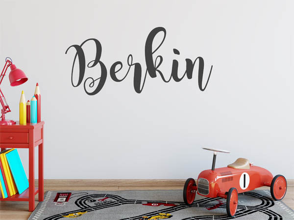 Wandtattoo Berkin in Handschrift