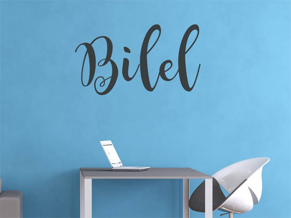 Wandtattoo Bilel in Handschrift