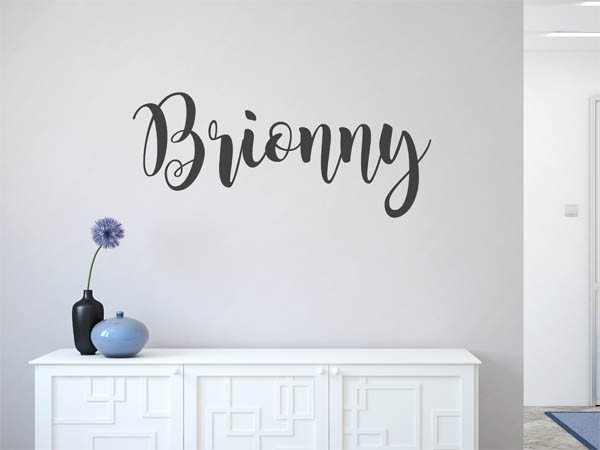 Wandtattoo Brionny in Handschrift